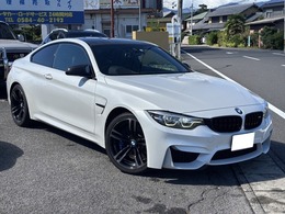 BMW M4クーペ M DCT ドライブロジック 後期型　ディーラー車　整備記録簿　黒革