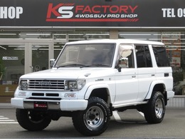 トヨタ ランドクルーザープラド 3.0 SXワイド ディーゼルターボ 4WD 全塗装済　2インチUP　社外AWタイヤ　ナビ