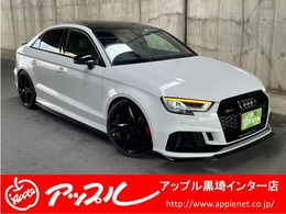 アウディ RS3セダン 2.5 4WD サンルーフ KW車高調 RSデザイン ブラックS