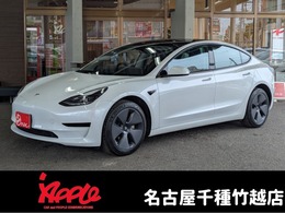 テスラ モデル3 RWD ワンオーナー　パノラマガラスルーフ