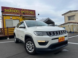 ジープ コンパス スポーツ 純正アルミ　コーナーセンサ　アイドリング