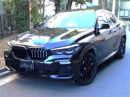 BMW X6 xドライブ35d Mスポーツ ディーゼルターボ 4WD キャンベラベージュ革シート　ウッドパネル