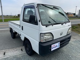 ホンダ アクティトラック 660 SDX 三方開 4WD 車検整備付　5速MT車　作業灯付