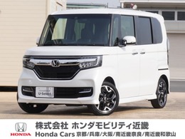 ホンダ N-BOX カスタム 660 G L ターボ ホンダセンシング ワンオーナー　7インチナビ　両側電動スラ