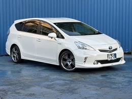 トヨタ プリウスα 1.8 G 走行距離44800キロ/新品タイヤ/純正7インチ