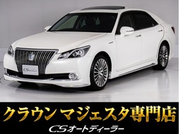 トヨタ クラウンマジェスタ 3.5 Fバージョン 禁煙/サンルーフ/黒革/プレミアムSS/OP18AW