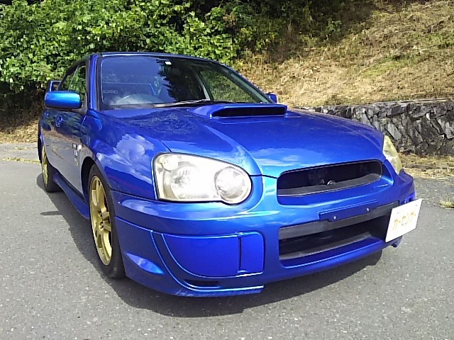 インプレッサ 2.0 WRX 2004 Vリミテッド 4WD マニュアル　ターボ車