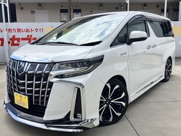 トヨタ アルファード ハイブリッド 2.5 エグゼクティブ ラウンジ S E-Four 4WD モデリスタエアロ　モデリスタホイール