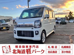 スズキ エブリイワゴン 660 PZターボ ハイルーフ 4WD 届出済み未使用車　片側電動スライドドア