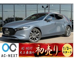 マツダ MAZDA3ファストバック 1.8 XD バーガンディ セレクション ディーゼルターボ 赤革シート/純正ナビ/BOSE/360度モニター