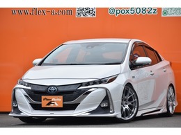 トヨタ プリウスPHV 1.8 A プレミアム モデリスタエアロRAYS19AW新品車高調LEDヘ