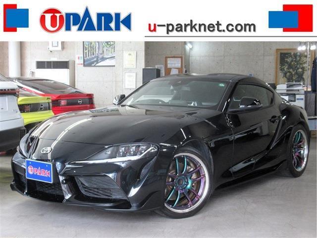 Toyota　Supra　Safety・6灯式LEDヘッドランプ・8.8インチHDDナビ・フルセグ・Apple　CarPlay・WORK19インチAW・BSM・BTオーディオ・Rフォグ・パドルシフト