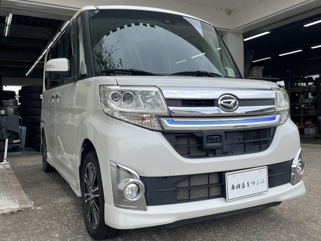 こんにちは。【にしやま自動車】です、タントカスタム入荷しました♪