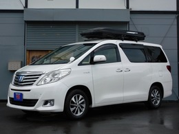 トヨタ アルファードハイブリッド 2.4 G 4WD j事故歴無　両側パワスラ パワーバックドア