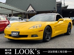 シボレー コルベット クーペ タルガトップ　社外マフラー　バックカメラ