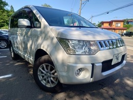 三菱 デリカD：5 2.4 M 4WD ワンオーナー　禁煙車　メンテナンスノート