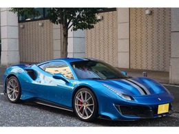 フェラーリ 488ピスタ F1 DCT ディーラー車　左ハンドル　マットカーボン