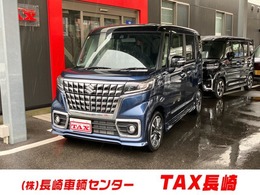 スズキ スペーシア 660 カスタム ハイブリッド XS 9インチナビ 全方位カメラ シートヒーター