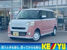 ダイハツ ムーヴキャンバス 660 ストライプス Gターボ 4WD 衝突軽減　車線逸脱警報　新品SDナビ/地デ