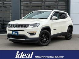 ジープ コンパス リミテッド 4WD 黒革シート 電動シート フルセグナビ