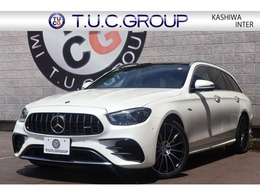 メルセデスAMG Eクラスワゴン E53 4マチックプラス (ISG搭載モデル) 4WD EXCP PSR 黒革 ナビTV ブルメS HUD 2年保証