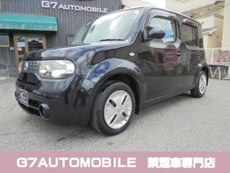 日産 キューブ 1.5 15X 禁煙車　自社レンタUP　ナビ　バックカメラ