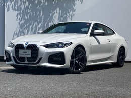 BMW 4シリーズクーペ 420i Mスポーツ 黒革 ワイドナビACC 電動トランク デモカー