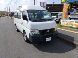 日産 キャラバン 福祉車両　車イス2基 電動リフト　ステップ階段　10人乗