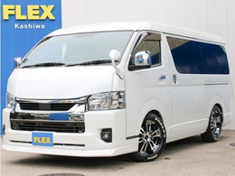 トヨタ ハイエースバン 2.8 スーパーGL ダークプライムIIワイド ミドルルーフ ロングボディ ディーゼルターボ バッドフェイスボンネット