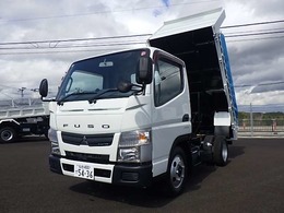 三菱ふそう キャンター 2t低床ダンプ トクS 手動シート付