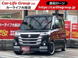 スズキ スペーシア 660 カスタム Zターボ 自社 ローン対応