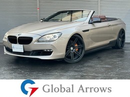 BMW 6シリーズカブリオレ 650i 22インチアルミ　ローダウン　茶革シート