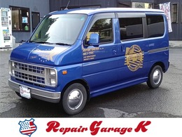 ホンダ バモス 660 L ローダウン 4WD シボレーシェビーバン仕様 軽バン 軽自動車