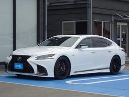 レクサス LS 500 Fスポーツ ムーンルーフ TRDエアロ/マフラー