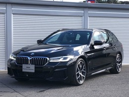 BMW 5シリーズツーリング 530i Mスポーツ 黒革レザー 後席サンシェード 2年保証