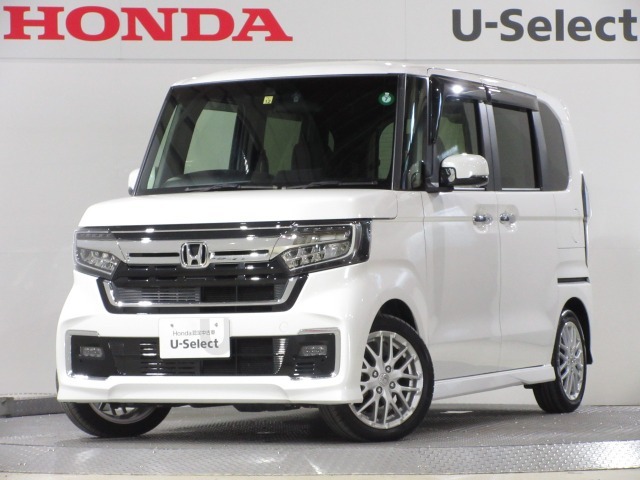 ワンオーナー車のN-BOXカスタム (EXターボ)が入庫です。2023年に当社自社工場にて法定点検を実施しております。過去の整備は整備記録簿での確認ができます。