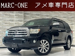 米国トヨタ セコイア プラチナム 5.7 V8 4WD 1年保証付 新車並行 走行証明有 1ナンバー