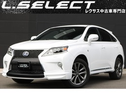 レクサス RXハイブリッド 450h Fスポーツ 4WD 純正ナビ　パワーバックドア　革シート　WA