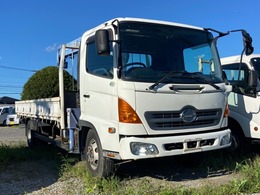 日野自動車 レンジャー クレーン付ラジコン付4段クレーン 