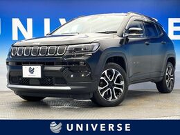 ジープ コンパス リミテッド 4WD 後期　黒革　AppleCarPlay　全周囲カメラ