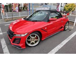 ホンダ S660 660 アルファ 6MTターボ　幌　無限フルエアロ　シルクブ