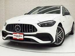 メルセデスAMG Cクラスワゴン C43 4マチック (BSG搭載モデル) 4WD MP202301 パノラマSR/黒革/AMG19inAW/ヘッドアップD