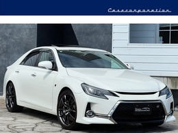 トヨタ マークX 2.5 250S GR スポーツ SR アルパイン8インチナビ　19インチAW