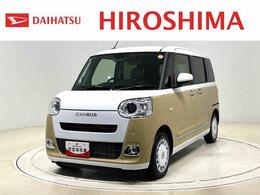 ダイハツ ムーヴキャンバス 660 ストライプス G LEDオートライト・フォグランプ　電動パ