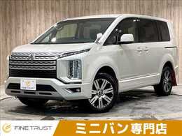 三菱 デリカD：5 2.2 G ディーゼルターボ 4WD 後席モニタ 両側電動 メモリナビ 衝突軽減
