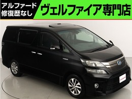 トヨタ ヴェルファイアハイブリッド 2.4 ZR Gエディション 4WD サンル-フ 黒本革 プレミアムサウンド 両自