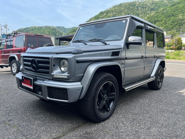 無骨な四角いボディーに丸いヘッドライト、SUVのフラッグシップ 『'19 メルセデス・ベンツ Gクラス G550 デジーノ マグノ エディション 4WD 特別限定車』 が入庫しました！
