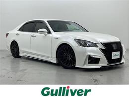 トヨタ クラウンアスリート ハイブリッド 2.5 S Jフロンティア リミテッド トヨタセーフティーセンス/半革シート/社外