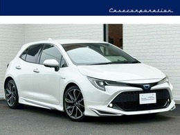 トヨタ カローラスポーツ 1.8 ハイブリッド G Z モデリスタエアロ　純正9インチナビ　ブラ