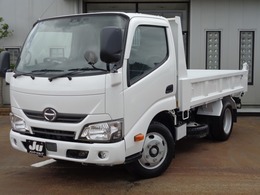 日野自動車 デュトロ 4.0DT 3t低床ダンプ プリクラッシュセーフティ左電格ミラーETC